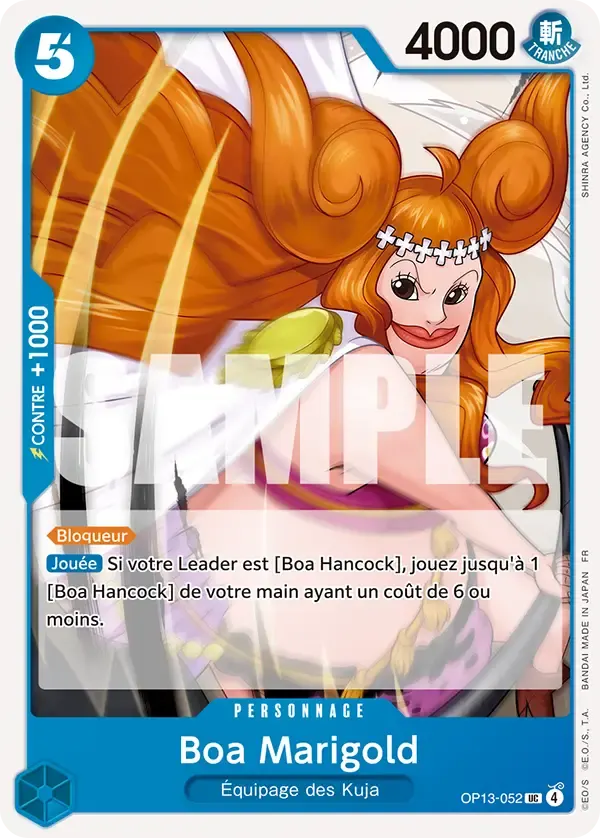 Boa Marigold — carte One Piece TCG OP13-052 (Successeurs)
