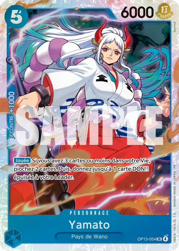 Yamato — carte One Piece TCG OP13-054 (Successeurs)