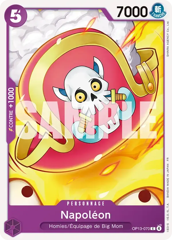 Napoléon — carte One Piece TCG OP13-070 (Successeurs)