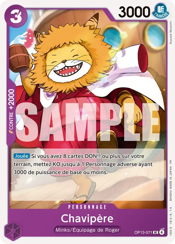 Chavipère — carte One Piece TCG OP13-071 (Successeurs)