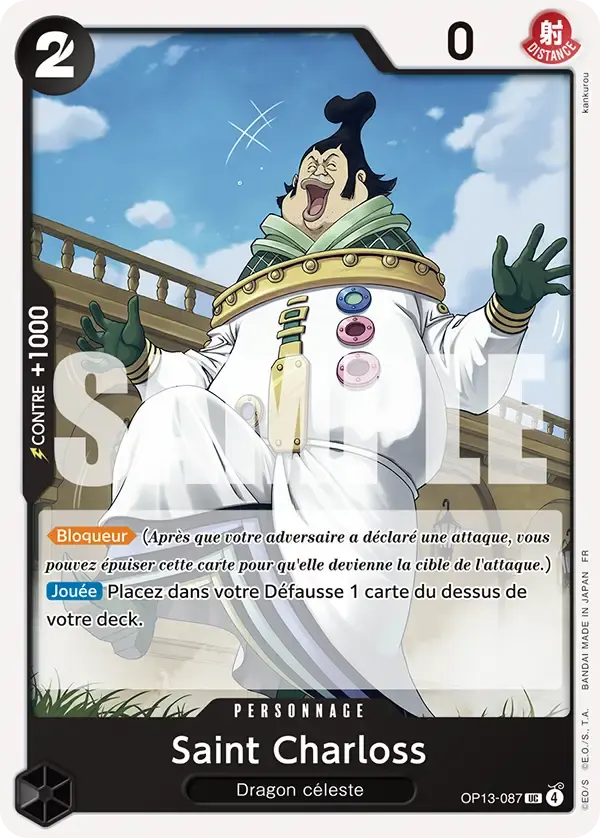 Saint Charloss — carte One Piece TCG OP13-087 (Successeurs)