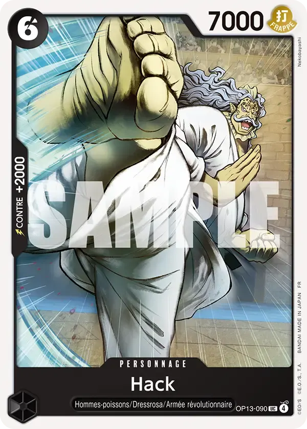 Hack — carte One Piece TCG OP13-090 (Successeurs)