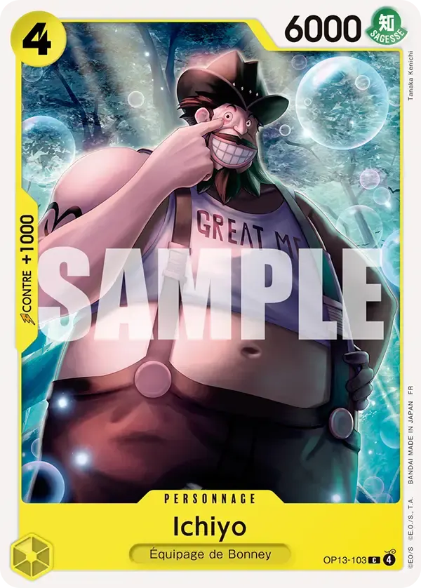 Ichiyo — carte One Piece TCG OP13-103 (Successeurs)