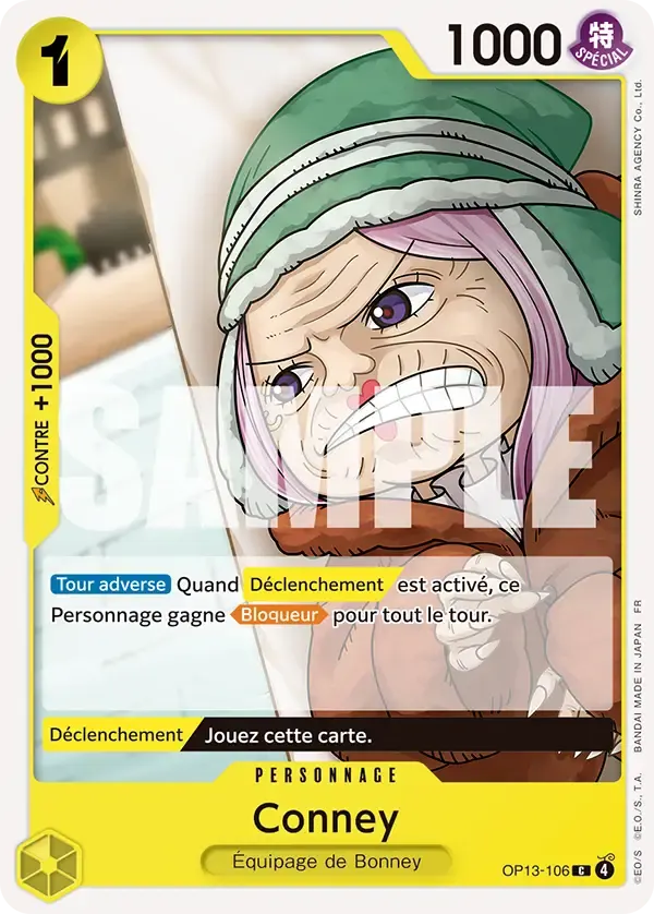 Conney — carte One Piece TCG OP13-106 (Successeurs)