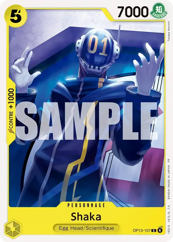Shaka — carte One Piece TCG OP13-107 (Successeurs)