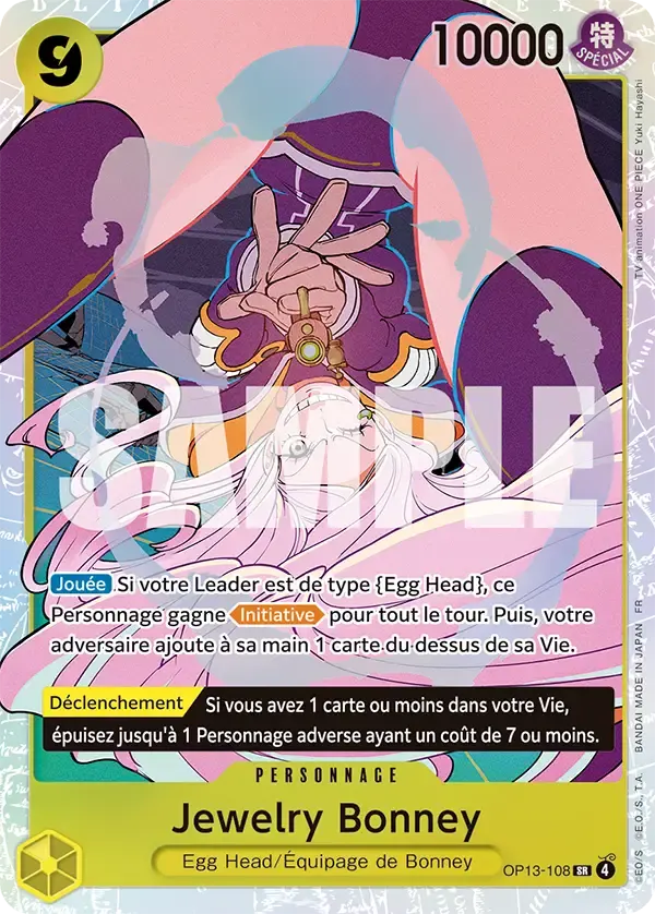 Jewelry Bonney — carte One Piece TCG OP13-108 (Successeurs)