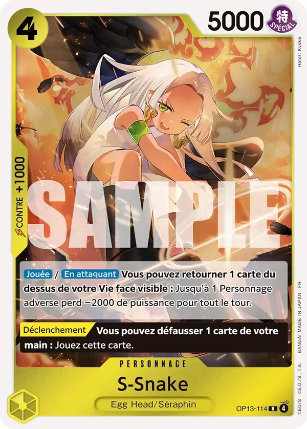 S-Snake — carte One Piece TCG OP13-114 (Successeurs)