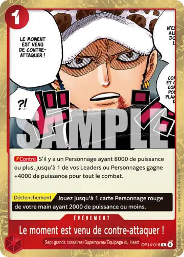 Le moment est venu de contre-attaquer !