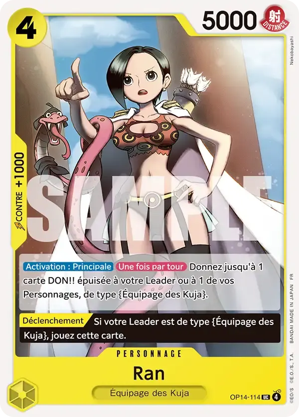 Ran — carte One Piece TCG OP14-114 (Les Sept de La Mer d'Azur)
