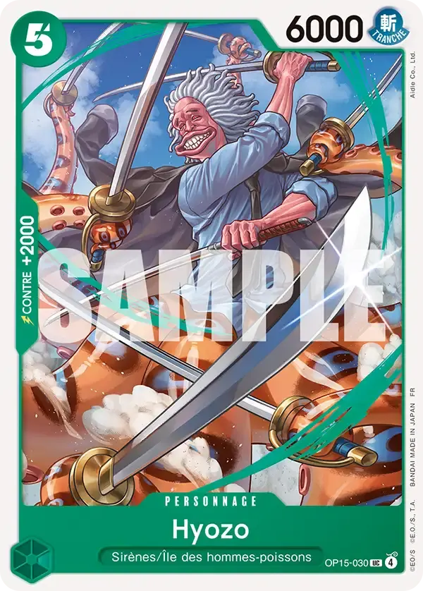 Hyozo — carte One Piece TCG OP15-030 (Aventure sur l’île de Dieu)