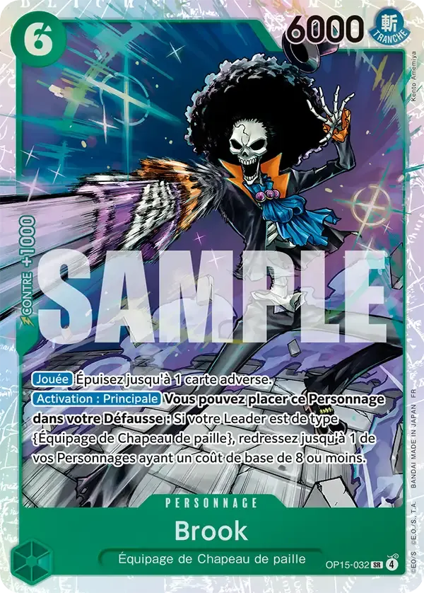 Brook — carte One Piece TCG OP15-032 (Aventure sur l’île de Dieu)