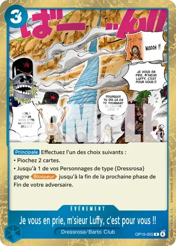 Je vous en prie, m'sieur Luffy, c'est pour vous !!
