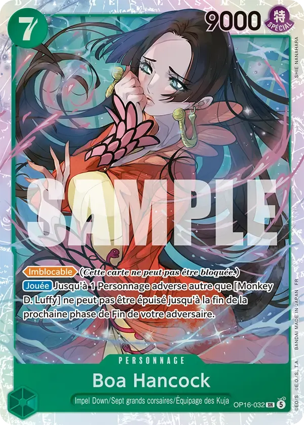 Boa Hancock — carte One Piece TCG OP16-032 (L'Heure de la Bataille Décisive)