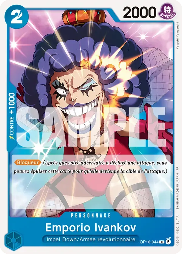 Emporio Ivankov — carte One Piece TCG OP16-044 (L'Heure de la Bataille Décisive)