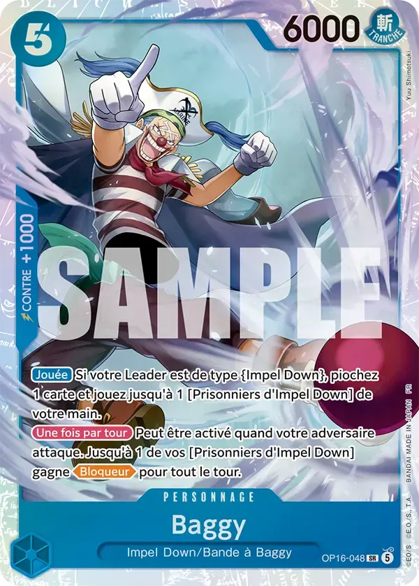 Baggy — carte One Piece TCG OP16-048 (L'Heure de la Bataille Décisive)