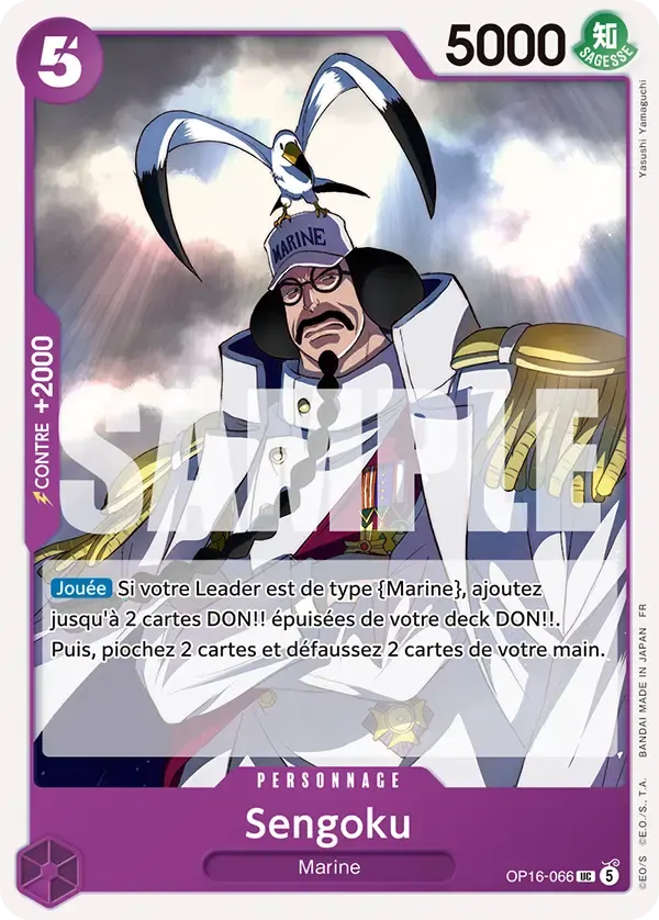 Sengoku — carte One Piece TCG OP16-066 (L'Heure de la Bataille Décisive)