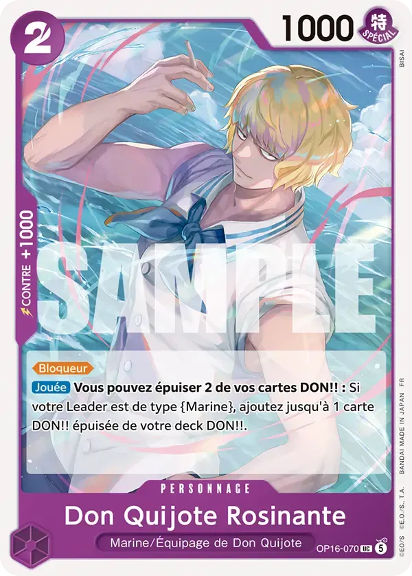 Don Quijote Rosinante — carte One Piece TCG OP16-070 (L'Heure de la Bataille Décisive)