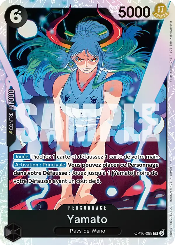 Yamato — carte One Piece TCG OP16-098 (L'Heure de la Bataille Décisive)