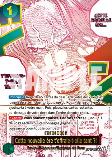 Cette nouvelle ère t'effraie-t-elle tant ?!