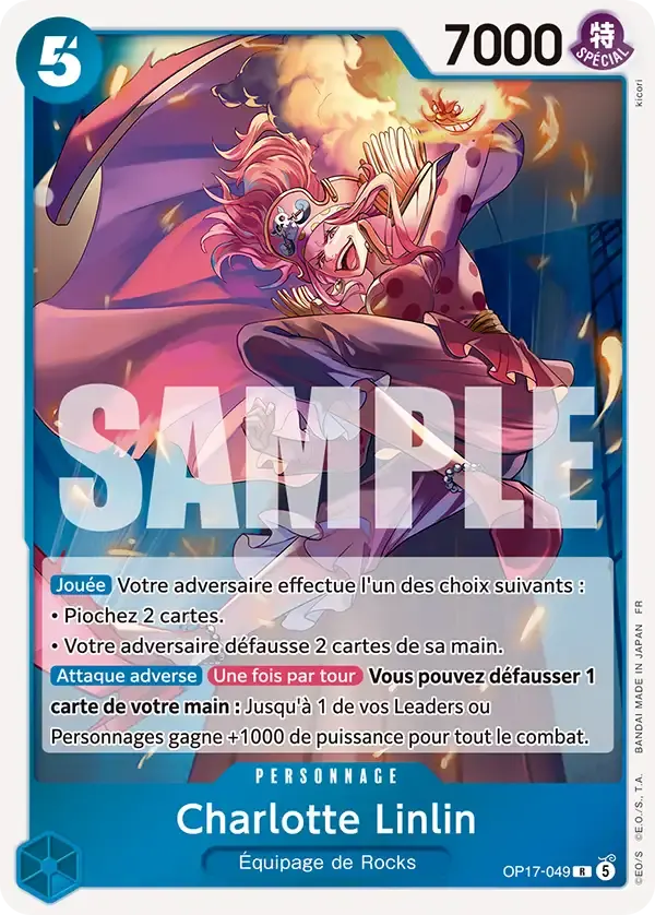 Charlotte Linlin — carte One Piece TCG OP17-049 (Les Guerriers Les Plus Puissants Au Monde)