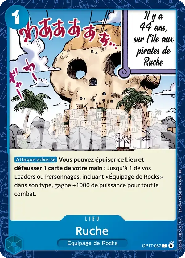 Ruche — carte One Piece TCG OP17-057 (Les Guerriers Les Plus Puissants Au Monde)