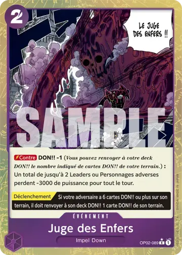 Juge des Enfers