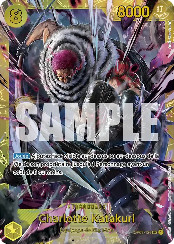 Charlotte Katakuri — carte One Piece TCG OP03-123 (The Best)