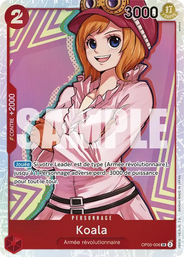 Koala — carte One Piece TCG OP05-006 (The Best)