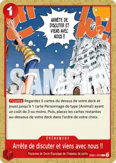 Arrête de discuter et viens avec nous !! (EB01-009)