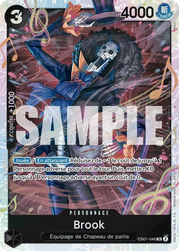 Brook — carte One Piece TCG EB01-046 (The Best - Vol. 2)