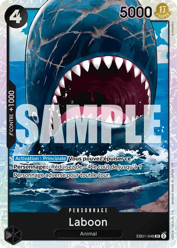 Laboon — carte One Piece TCG EB01-048 (The Best - Vol. 2)