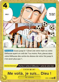 Me voilà, je suis... Dieu ! (EB01-060)