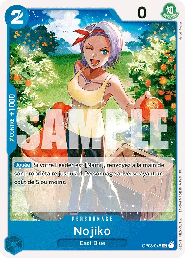 Nojiko — carte One Piece TCG OP03-048 (The Best - Vol. 2)