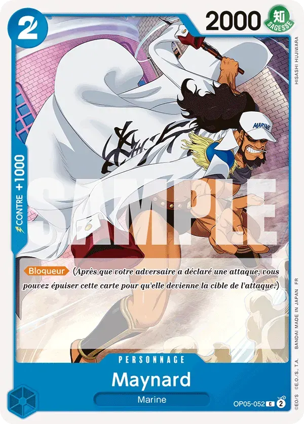 Maynard — carte One Piece TCG OP05-052 (The Best - Vol. 2)
