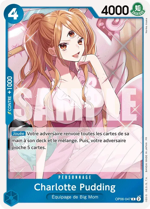 Charlotte Pudding — carte One Piece TCG OP06-047 (The Best - Vol. 2)