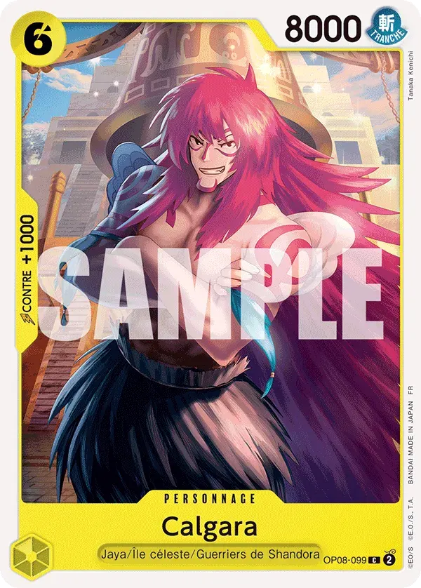 Calgara — carte One Piece TCG OP08-099 (The Best - Vol. 2)