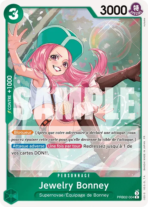 Jewelry Bonney — carte One Piece TCG PRB02-004 (The Best - Vol. 2)