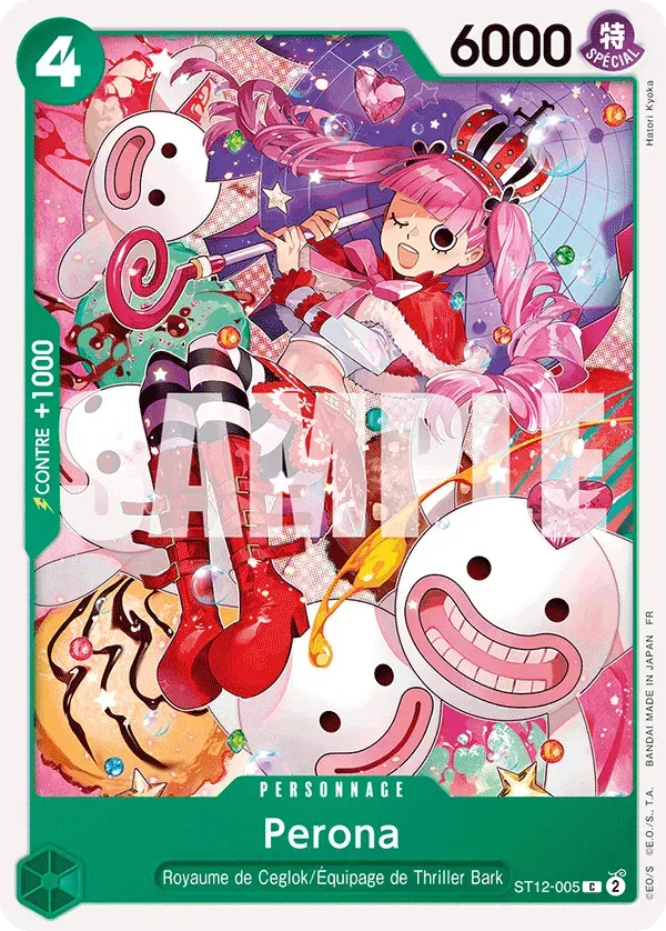Perona — carte One Piece TCG ST12-005 (The Best - Vol. 2)