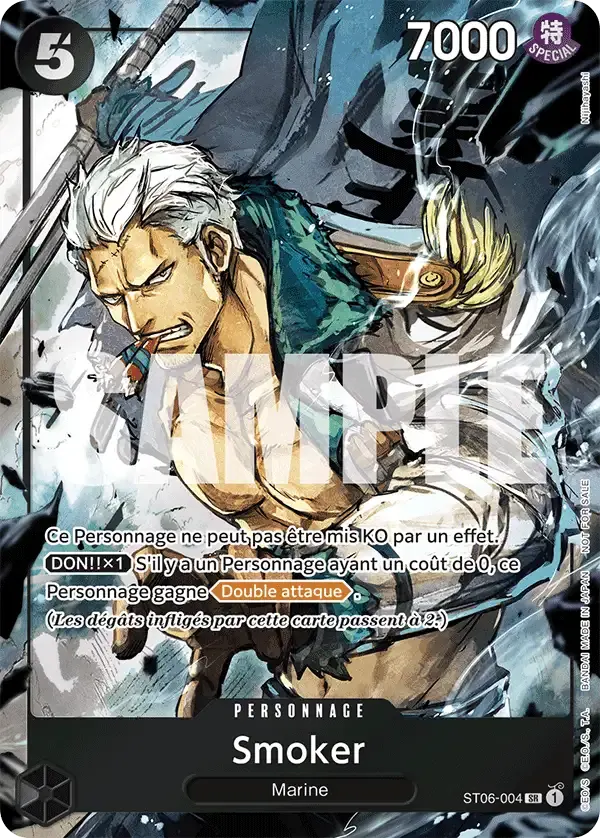 Smoker — carte One Piece TCG ST06-004 (Cartes promos)