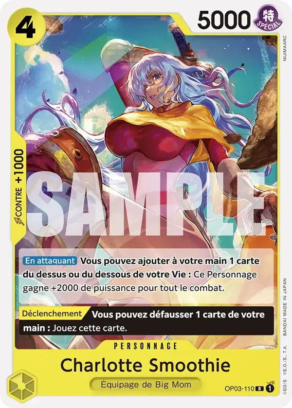 Charlotte Smoothie — carte One Piece TCG OP03-110 (Charlotte Katakuri)