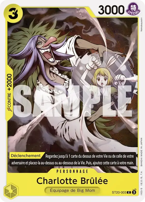 Charlotte Brûlée — carte One Piece TCG ST20-003 (Charlotte Katakuri)