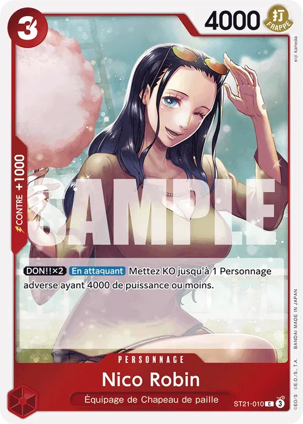 Nico Robin — carte One Piece TCG ST21-010 (EX GEAR 5TH)