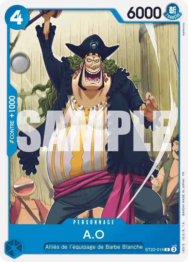 A.O — carte One Piece TCG ST22-014 (Ace et Newgate)