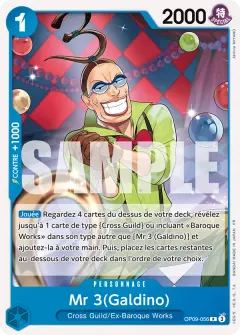 Mr 3 (Galdino) (OP09-056)