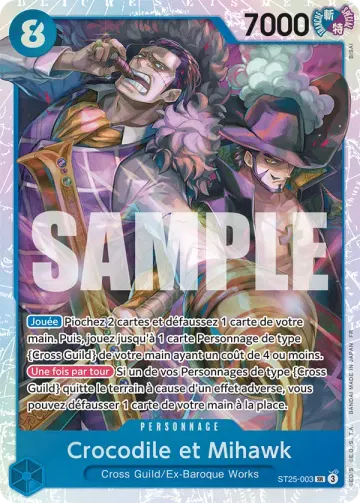 Crocodile et Mihawk