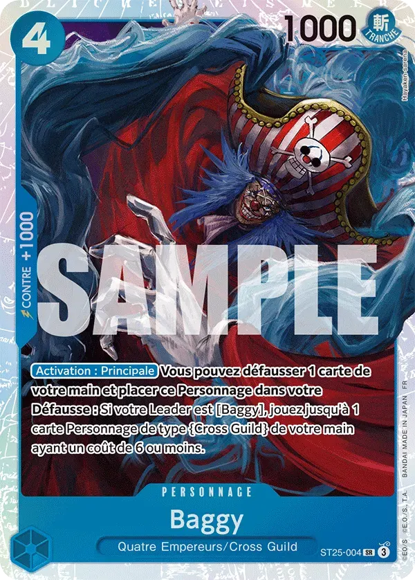 Baggy — carte One Piece TCG ST25-004 (Baggy)