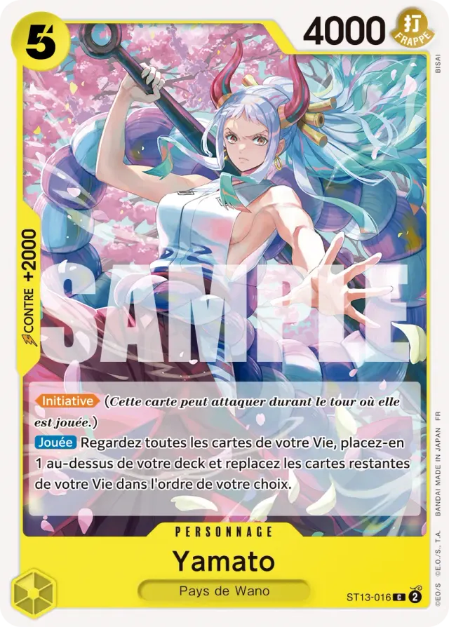 Yamato — carte One Piece TCG ST13-016 (Yamato)