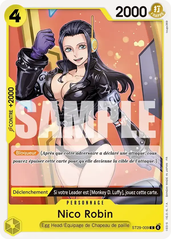 Nico Robin — carte One Piece TCG ST29-009 (Egg Head)