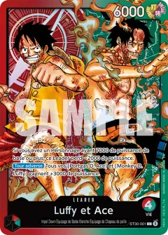 Luffy et Ace (ST30-001)