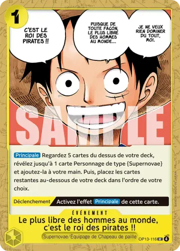 Le plus libre des hommes au monde, c'est le roi des pirates !!
